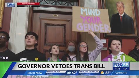 Kentucky governor vetoes sweeping GOP transgender measure